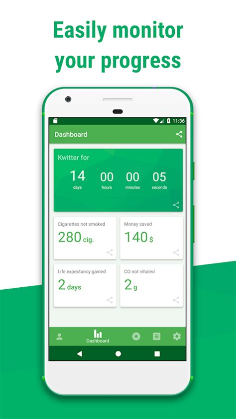 Kwit - quit smoking for good - smoking cessation - Android Apps on Google Play