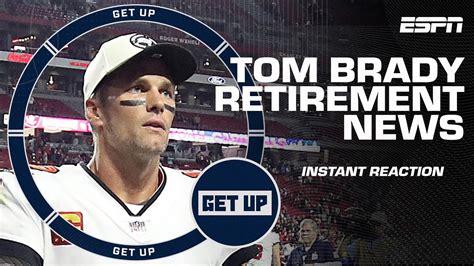 INSTANT REACTION to Tom Brady's retirement announcement | Get Up - YouTube