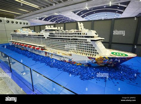 World's largest Lego ship, Guinness World Records, Hong Kong cruise ...