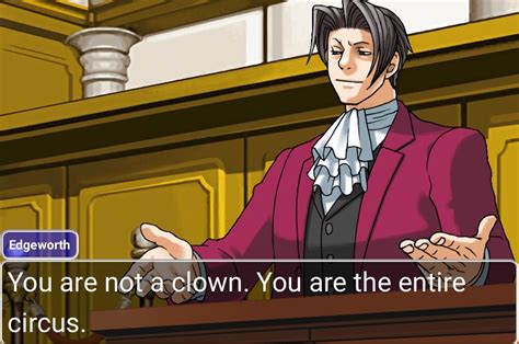 Miles Edgeworth Ace Attorney Memes