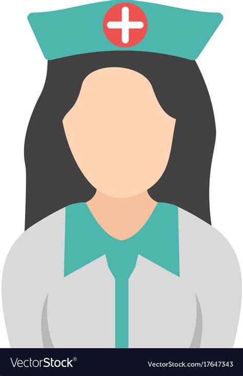 Girl in nurse uniform Royalty Free Vector Image