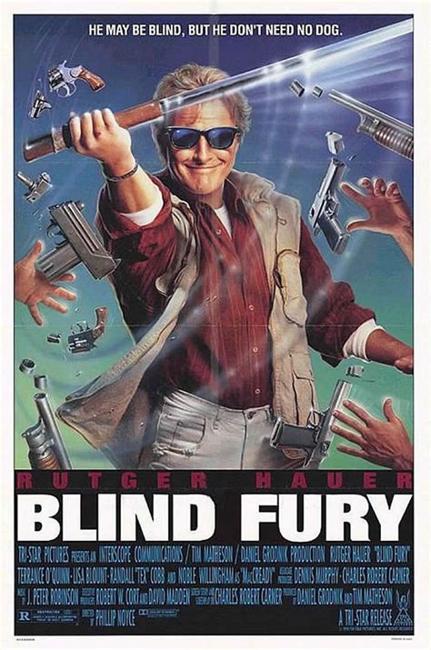 BLIND FURY - 1980s B Movie Posters