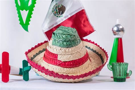 Decoration for Mexican Independence Day Stock Photo - Image of accessories, green: 157285936