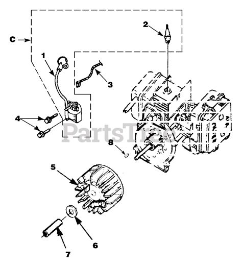 Homelite HB 180 V (UT-08010-F) - Homelite Blower Ignition With Rotor Parts Lookup with Diagrams ...