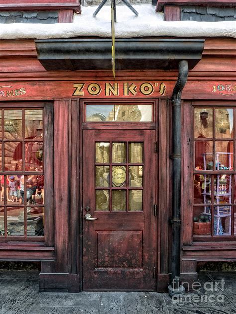 Zonkos Joke Shop Hogsmeade Photograph by Edward Fielding - Pixels