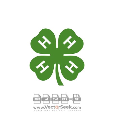 4 h Club Logo Vector - (.Ai .PNG .SVG .EPS Free Download)