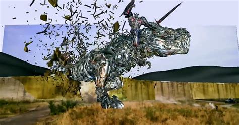 Transformers: Age of Extinction VFX breakdown Creation Of The Dinobots ...