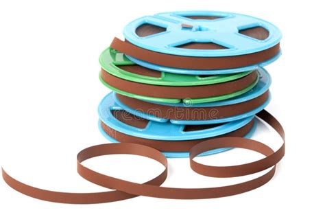 Reel-to-Reel Audio Tape stock photo. Image of spool, rolled - 25287062