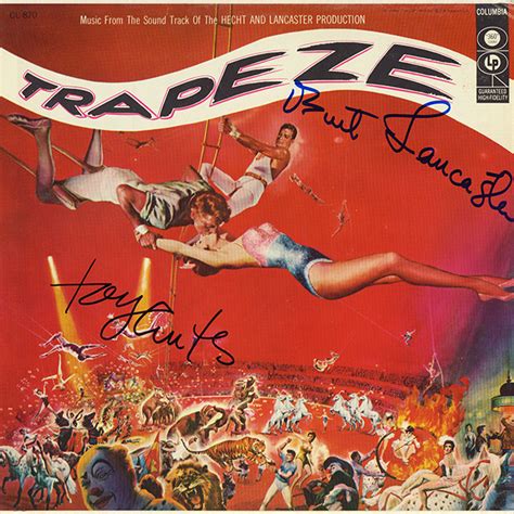 Trapeze Cast Signed Movie Soundtrack Album - Crossroad Collectibles