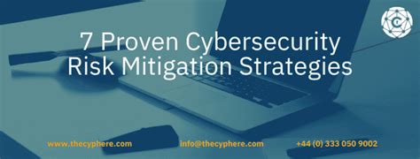 Top 7 Cyber Security Risk Mitigation Strategies