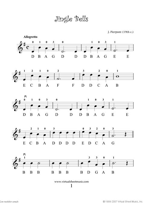 Violin Sheet Music For Beginners Silent Night