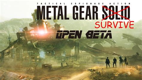 Metal Gear Survive Open Beta - ZOMBIES IN METAL GEAR!? (Feat. MegaBlazeGaming) - YouTube