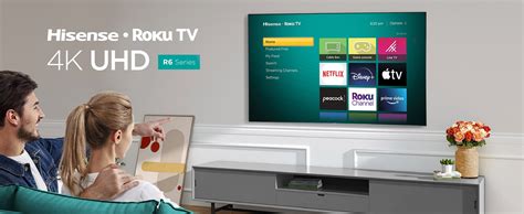 65" 4K UHD Hisense Roku TV (65R6E4) - Hisense USA