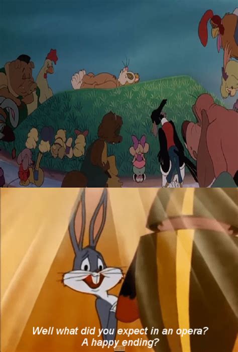 Bugs Sugarcoats to Rock-A-Doodle Ending Scene by joseluislobatohumane (DeviantArt stuff) | Fan ...