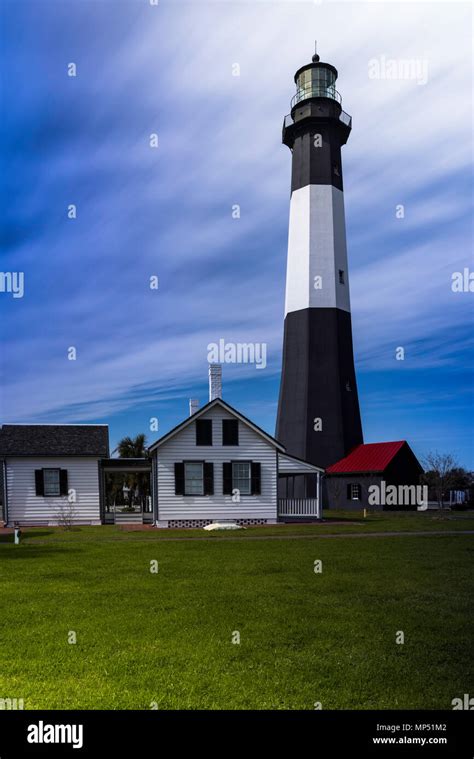 LIGHTHOUSE TYBEE ISLAND, GA Stock Photo - Alamy