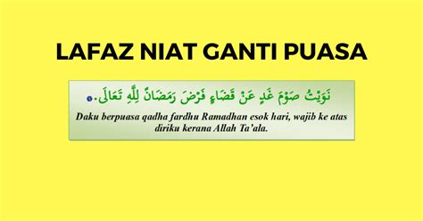 Niat puasa ganti di bulan syawal | ♥Syarat Sah dan Wajib Puasa Bulan ...