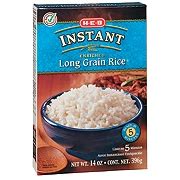 H-E-B Select Ingredients Instant Long Grain Rice - Shop Pasta & Rice at H-E-B