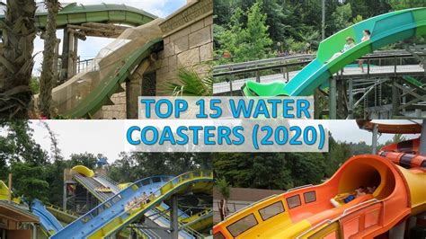 Top 15 Water Coasters in the World (2020) - YouTube