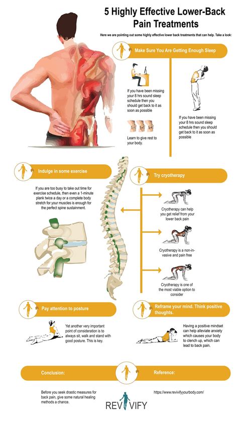 Lower Back Pain Symptom Chart