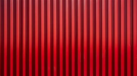 Vibrant Crimson Corrugated Steel Texture Backdrop Background, Metal Pattern, Steel Background ...