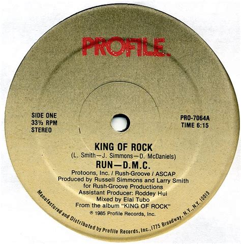 Run-D.M.C.* - King Of Rock | Releases | Discogs