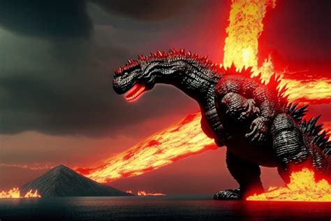 Thermonuclear Godzilla 8k UHD Photorealistic Photo · Creative Fabrica