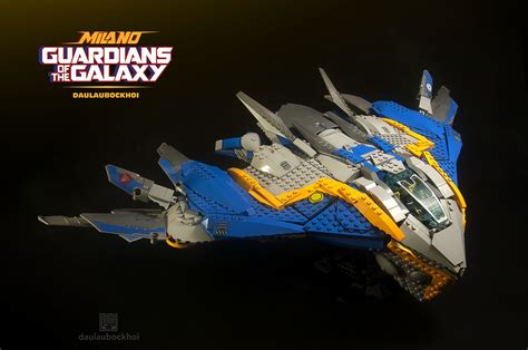 Lego THE MILANO SPACESHIP | Lego marvel's avengers, Lego custom ...