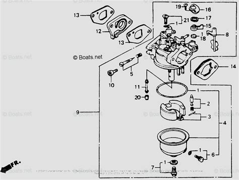 Honda Hr214 Lawn Mower Parts Diagram