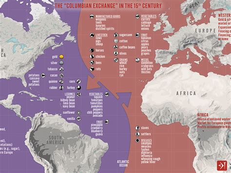 Columbian Exchange Diseases Map