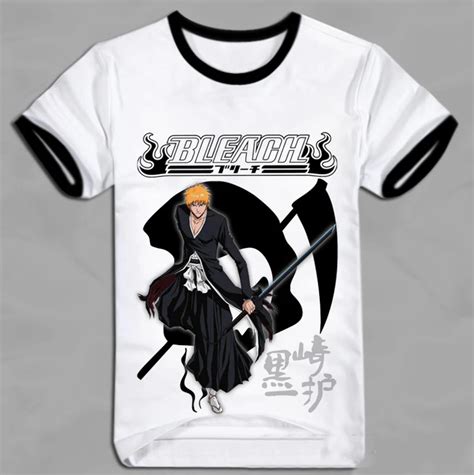 [XHTWCY] Fashion Anime BLEACH T shirt Cosplay Cartoon Ishida Uryuu T ...