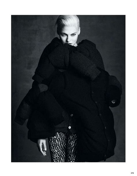 Linda Evangelista Wears Comme des Garçons Designs for Photos Vogue Japan by Luigi + Iango