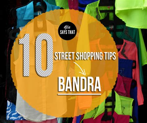 BANDRA SHOPPING GUIDE