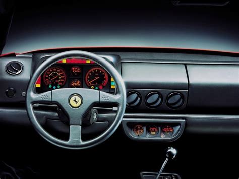 Car Interiors • Ferrari Testarossa, 1980s