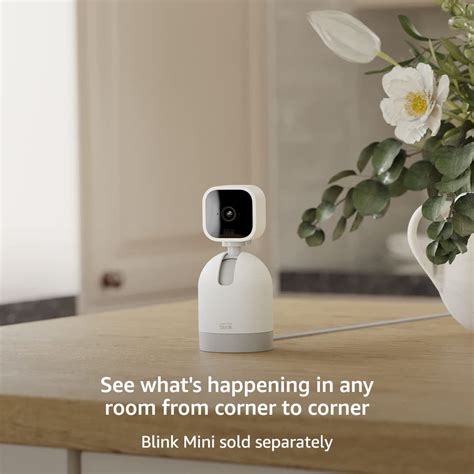 Blink Mini Pan-Tilt Mount for Mini Smart Rotating Security Camera White B08Z6MHCBW - Best Buy