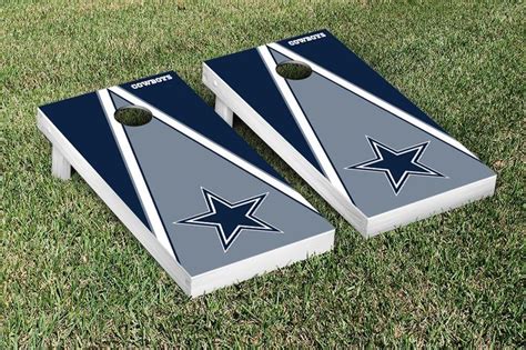 Dallas Cowboys NFL Football Cornhole Game Set Triangle Version | Cornhole game sets, Cornhole ...