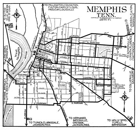 Tennessee City Maps at AmericanRoads.com