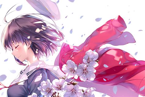 Megumi Katō in Bloom - HD Anime Wallpaper by JZjuarez