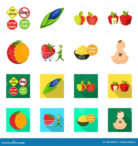 Vector Design of Test and Synthetic Logo. Set of Test and Laboratory ...