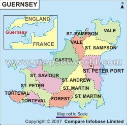 Guernsey Map