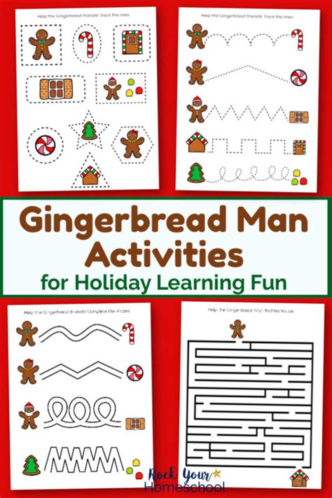 Gingerbread Man Activities Printable