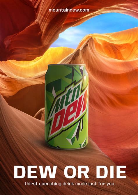 Mountain Dew – Product Poster on Behance