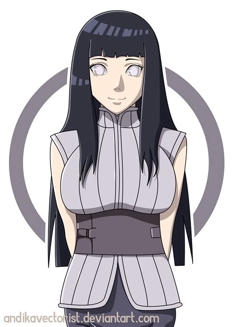 Hyuga Hinata by Andikavectorist on DeviantArt