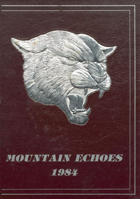 1984 yearbook from Union County High School from Blairsville, Georgia for sale