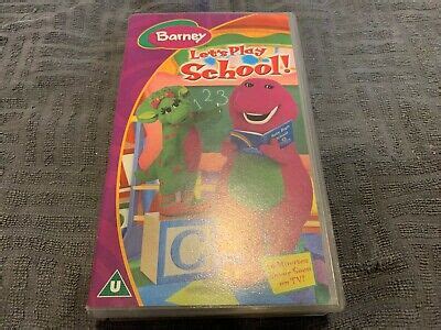 Barney - Lets Play School VHS VIDEO | eBay