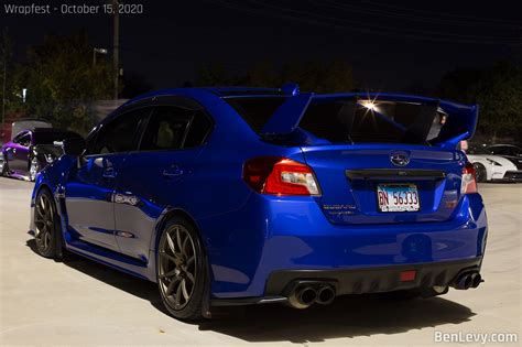 BLue Subaru WRX STI - BenLevy.com