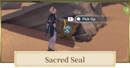 Genshin | Sacred Seal Locations & Uses - GameWith