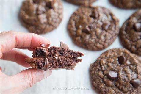 Double Chocolate Rum Cookies with Sea Salt (Truly So Good!)