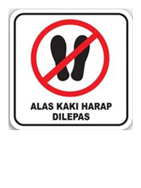 Logo Alas Kaki Harap Dilepas Png - 60+ Koleksi Gambar