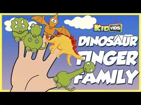 Dinosaur Finger Family Song | Crazy Dinosaur Videos | Kids Songs and Nursery Rhymes for Children ...