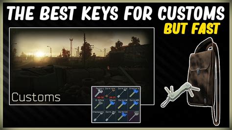 THE BEST CUSTOMS KEYS BUT FAST - ESCAPE FROM TARKOV EFT - ALL SAFES PRIORITY KEY GUIDE - 12.11 ...